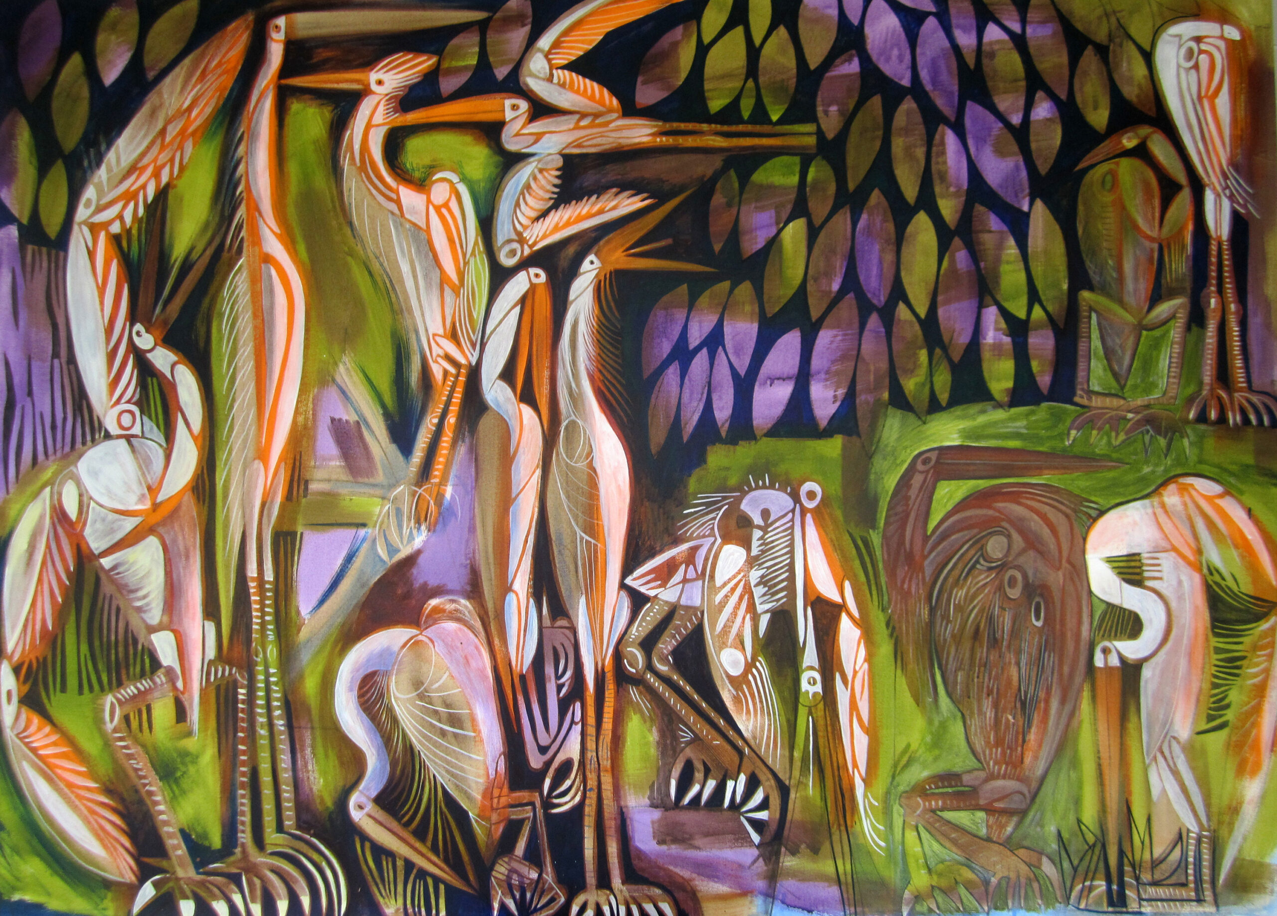 Garzas violetas, 2013