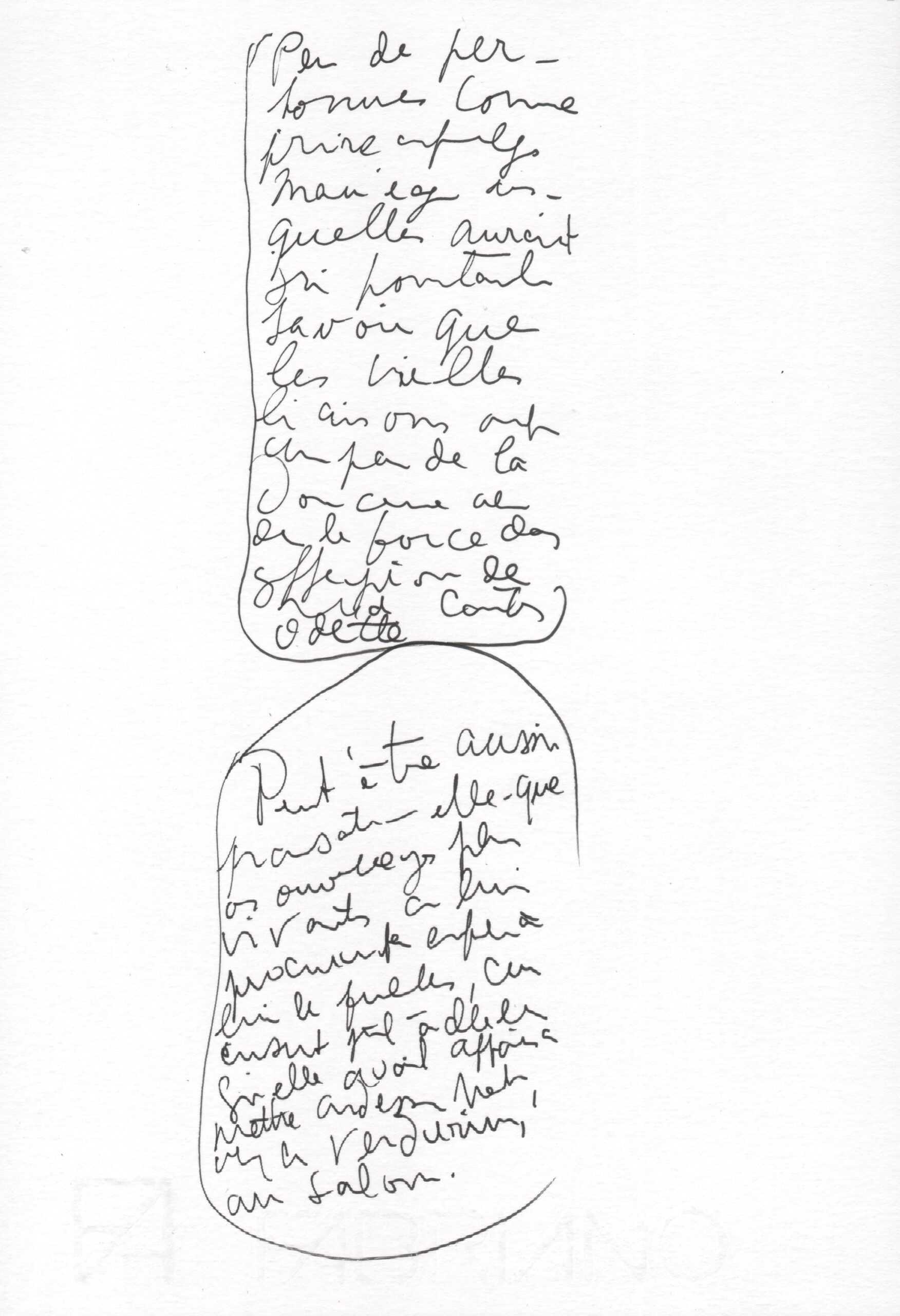 Proust_Verdurins. Series Manuscritos