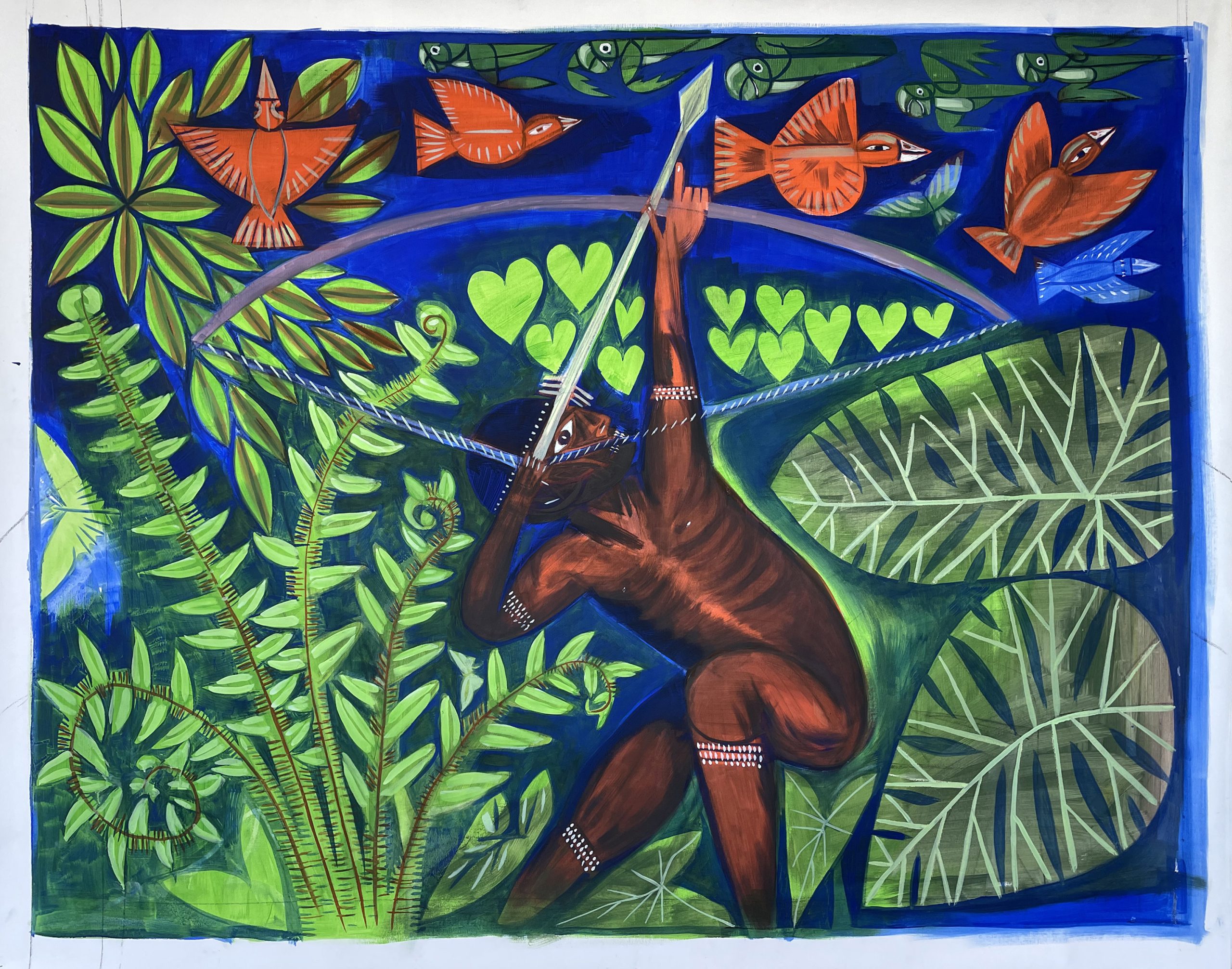 Cazador guaraní