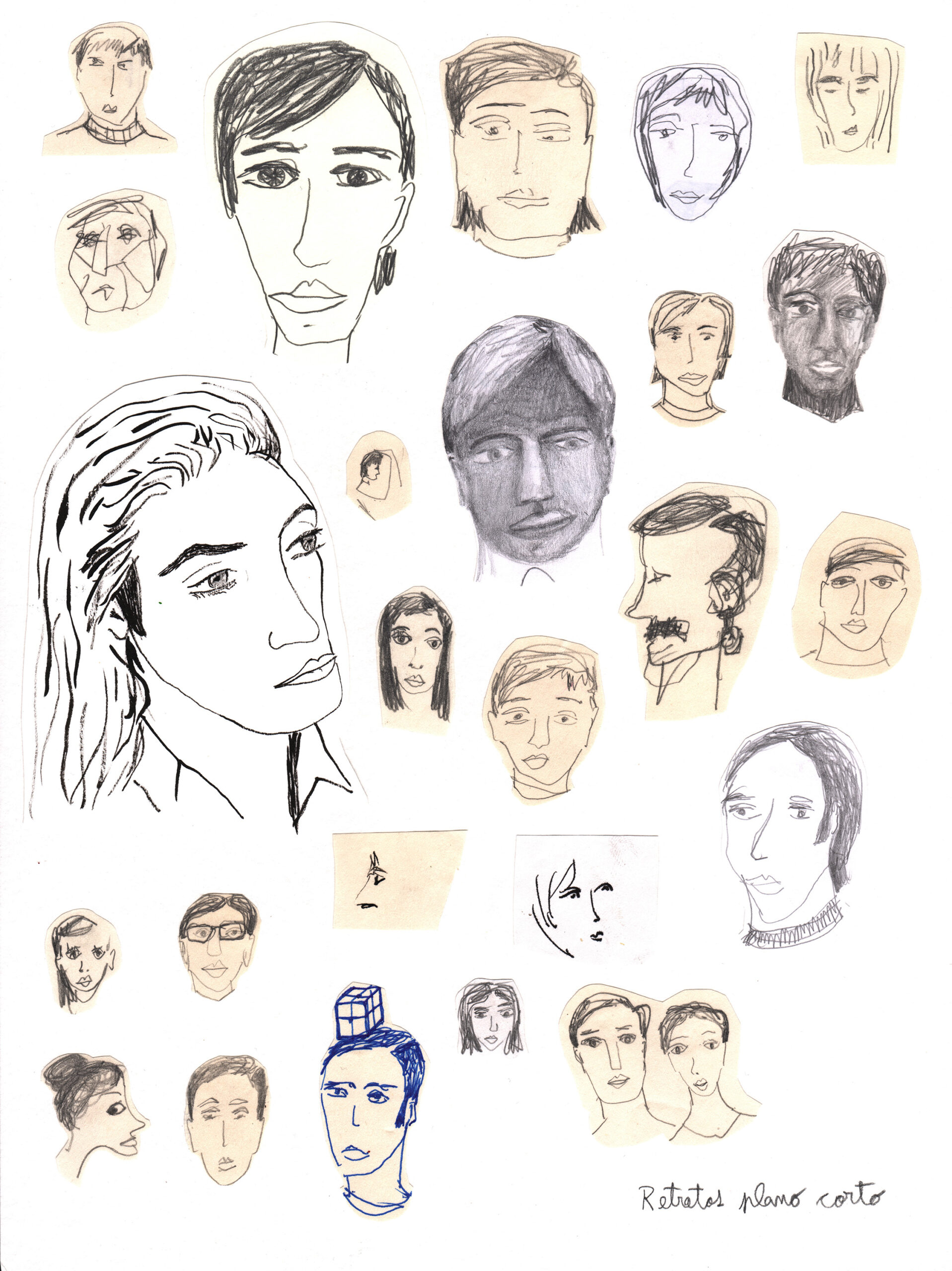 Retratos plano corto. Series La isla de la juventud