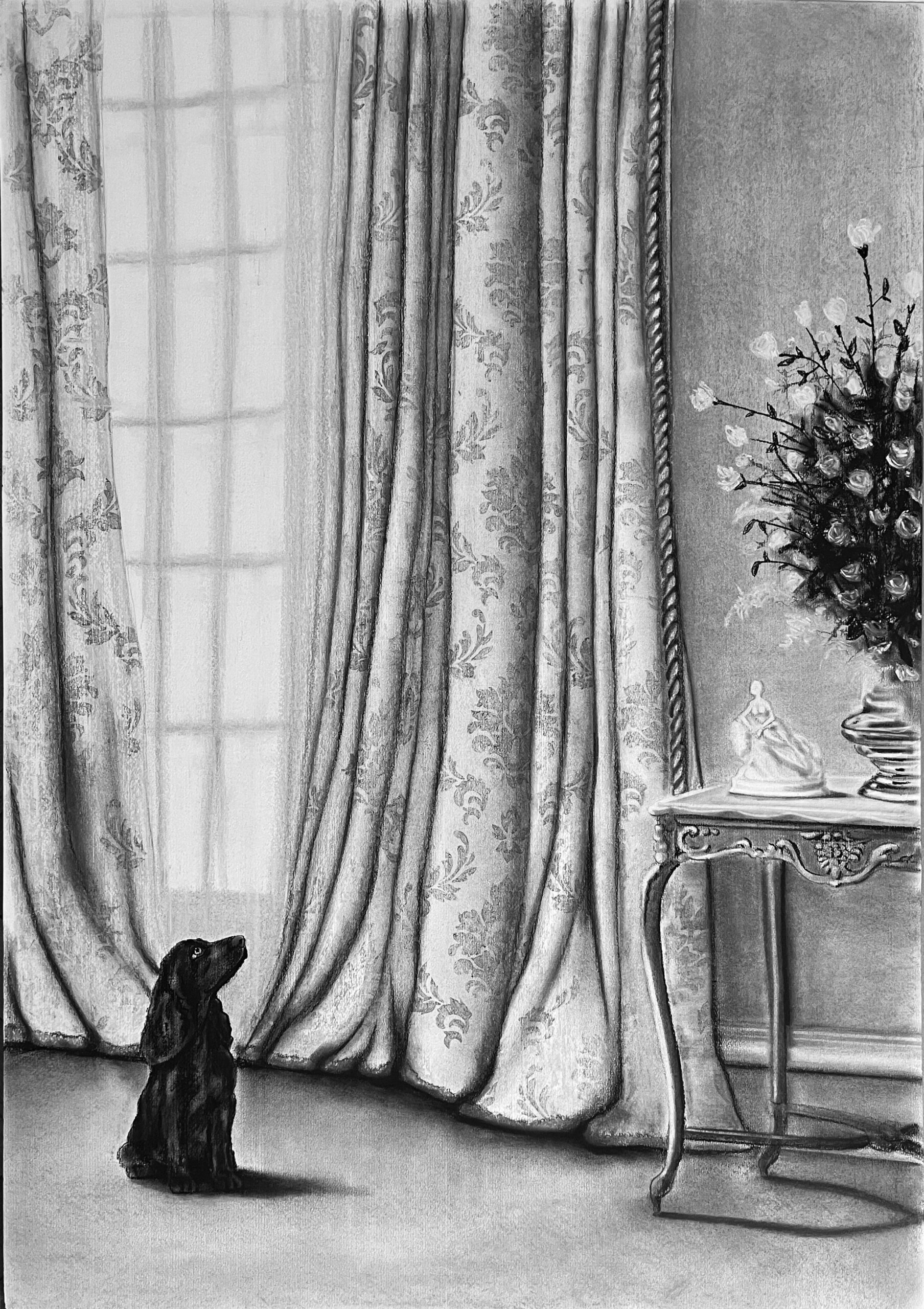 Retrato de Rebecca de Winter. Serie Personæ